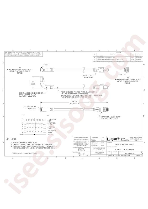 L-com TRD695SRA1GRY-7