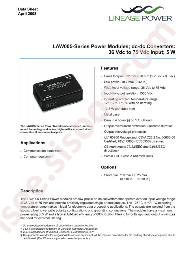 ABB LAW005B