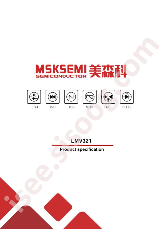 MSKSEMI LMV321IDBVR-MS
