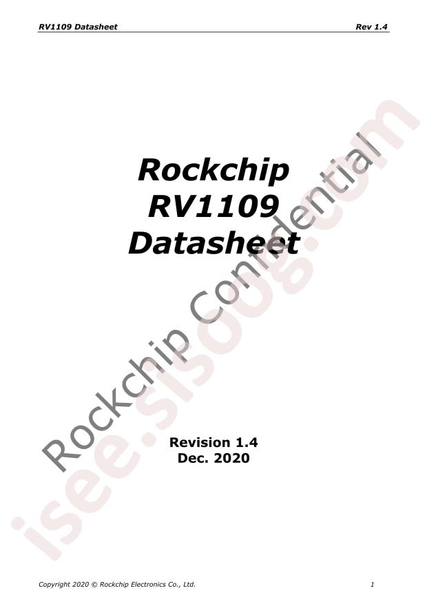 Rockchip RV1109
