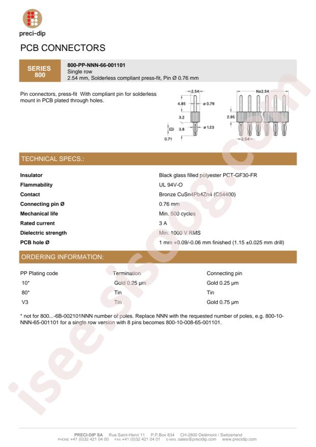 Preci-Dip 800-80-009-66-001101