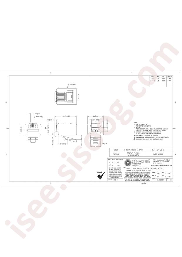 Bel Fuse 937-SP-3046