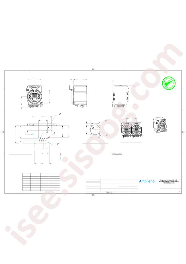 Amphenol RJX8FB3HEB