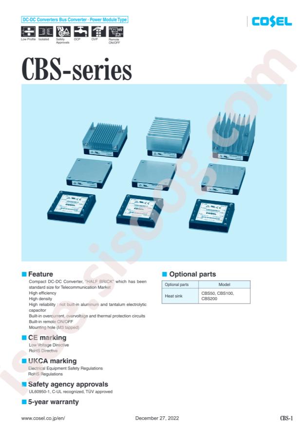 Cosel CBS1004803