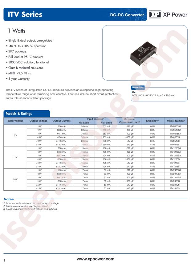 XP Power ITV2415S
