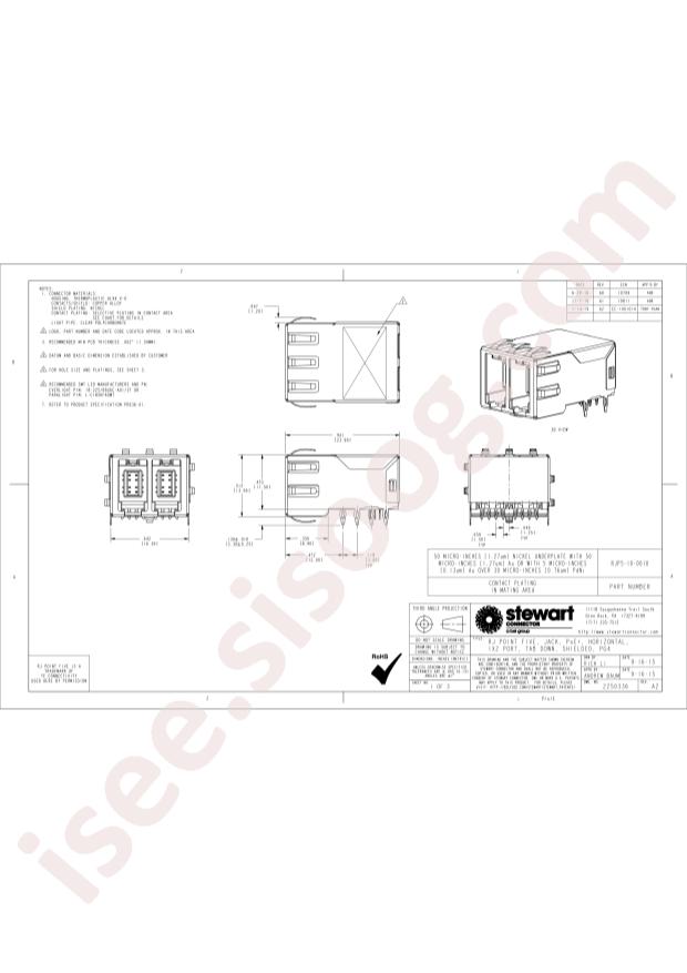 Bel Fuse RJP5-10-0010