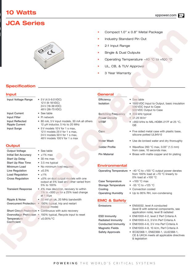 XP Power JCA1048S03
