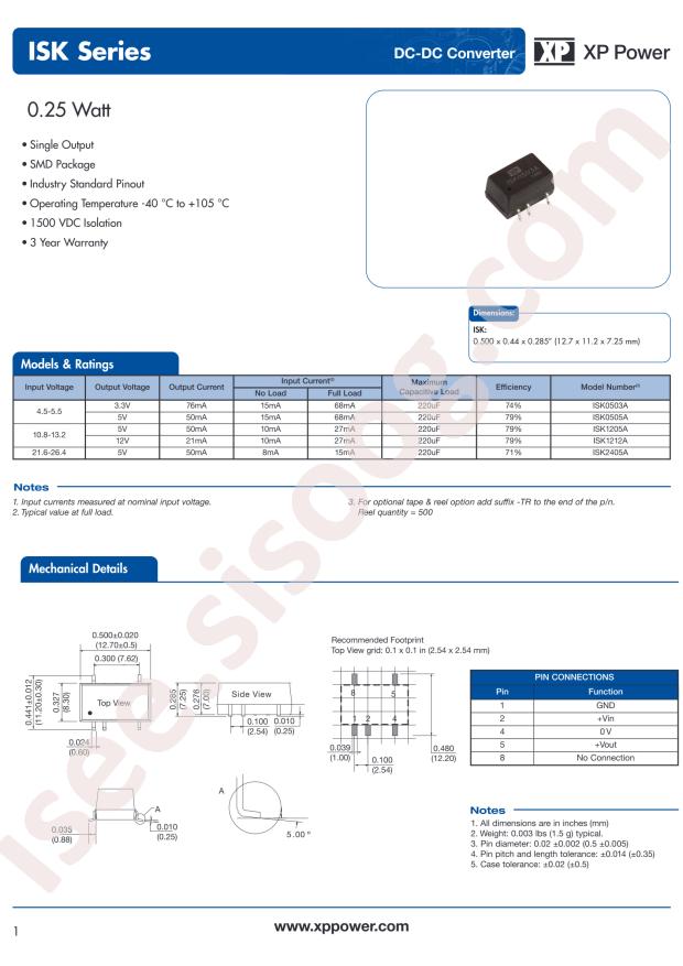 XP Power ISK2405A