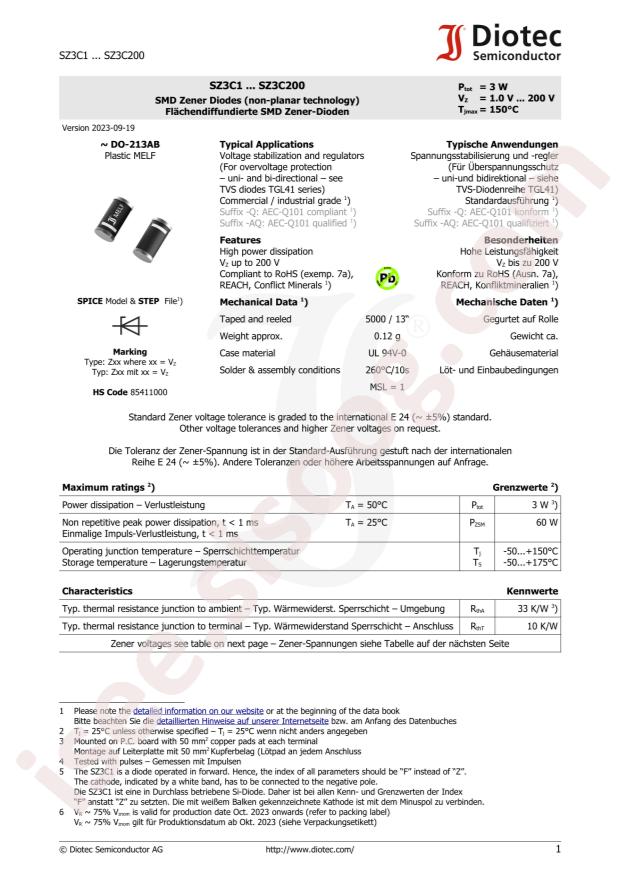 DIOTEC SZ3C12