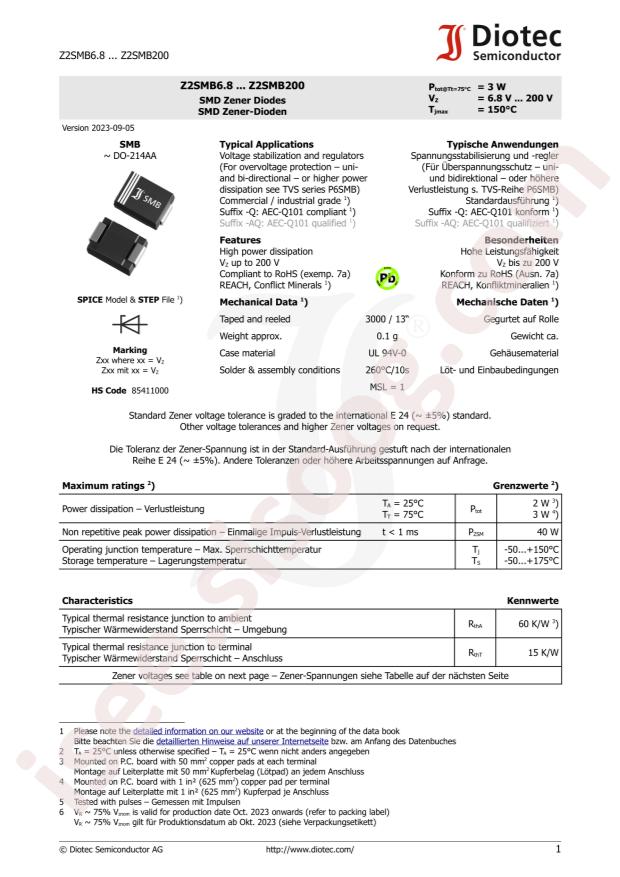 DIOTEC Z2SMB33