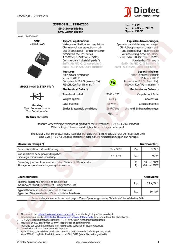 DIOTEC Z3SMC56