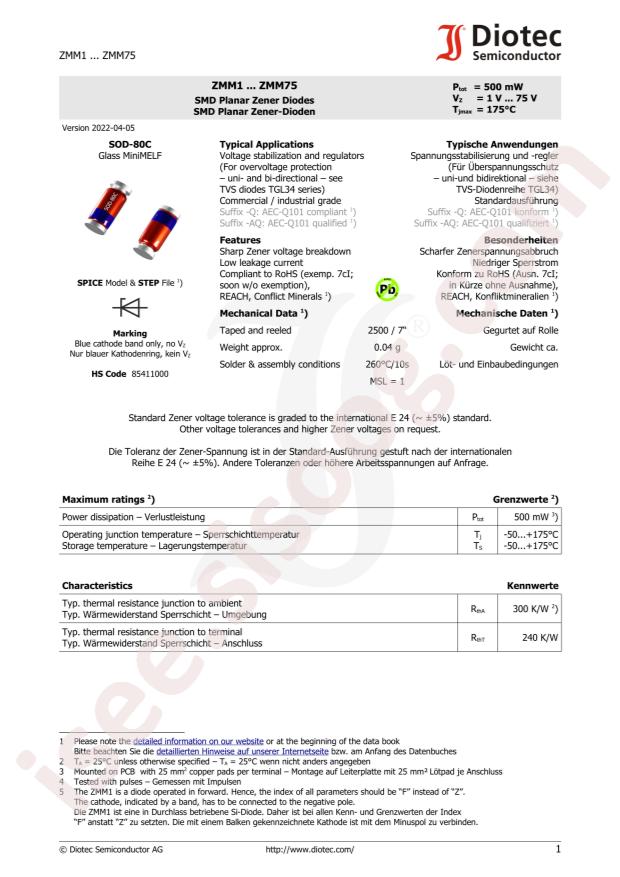 DIOTEC ZMM3.9