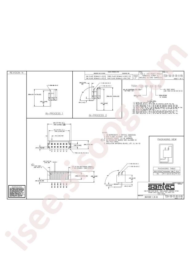 Samtec TSSH-107-01-T-DV-A