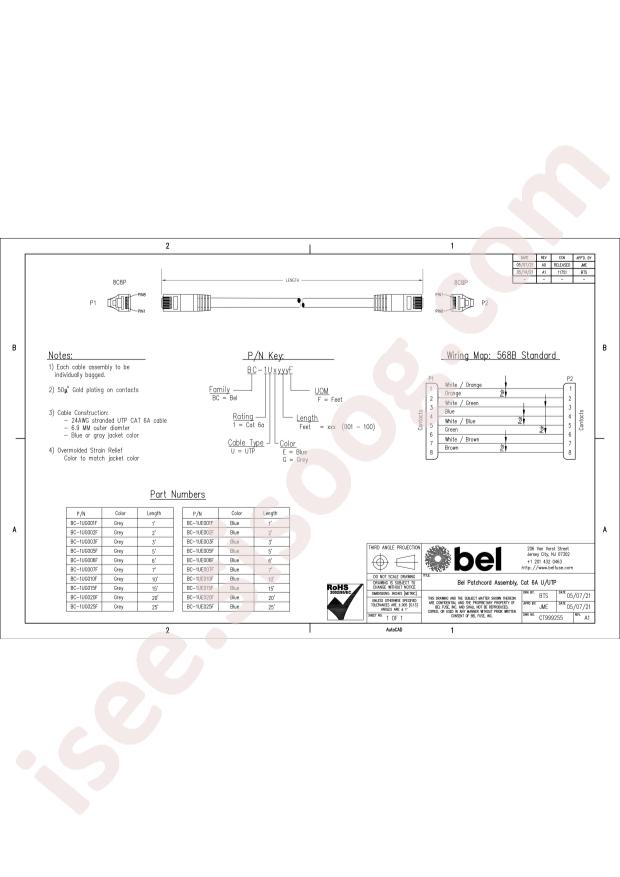 Bellwether BC-1UG015F