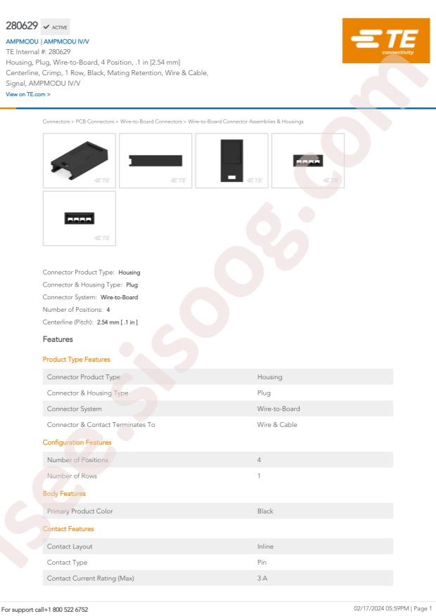 TE Connectivity 280629