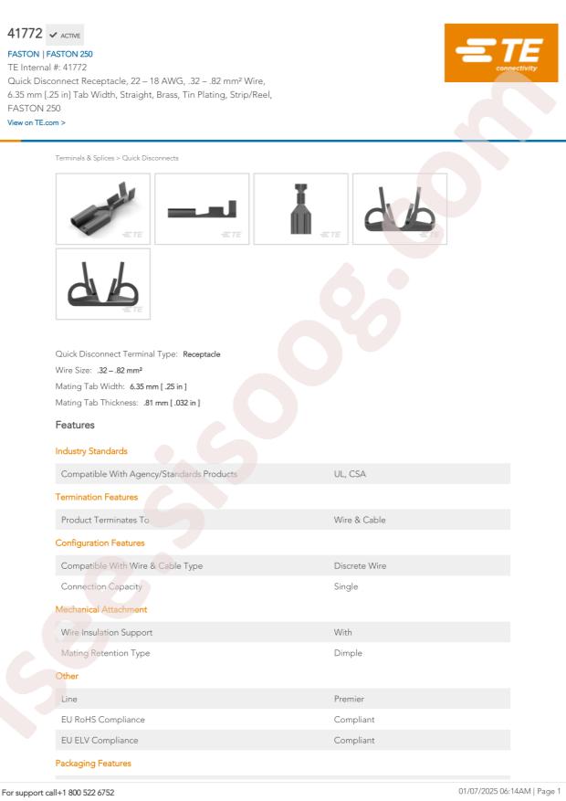 TE Connectivity 41772