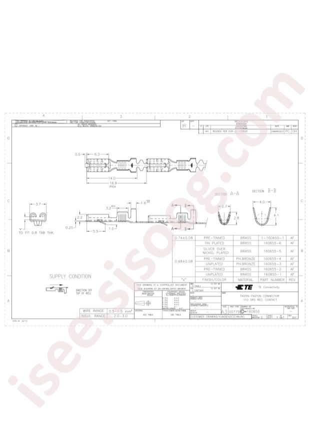 TE Connectivity 160655-2