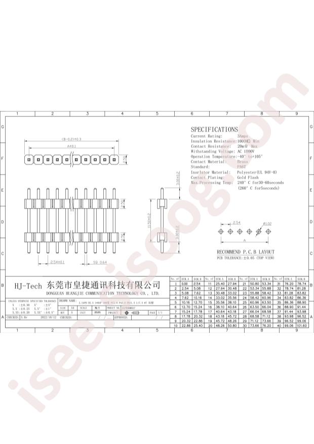 HJ Tech 2LP000M027