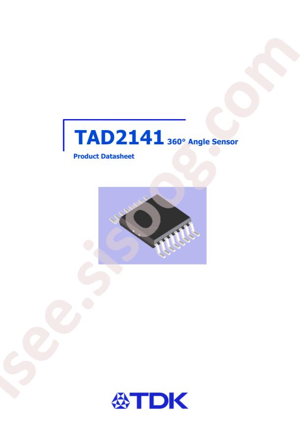TDK InvenSense TAD2141-BAAA