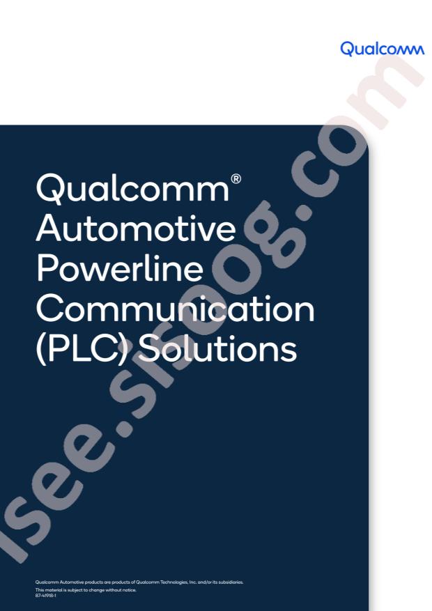 Qualcomm QCA7000-AL3B-R