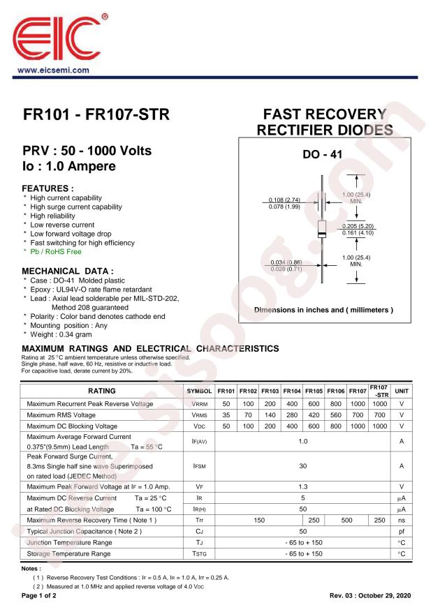 EIC FR102BULK