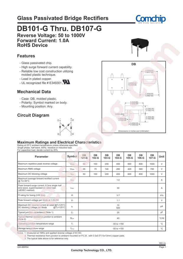 Comchip DB103-G