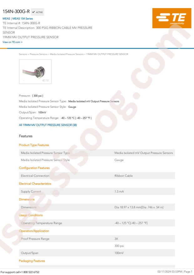 TE Connectivity 154N-300G-R