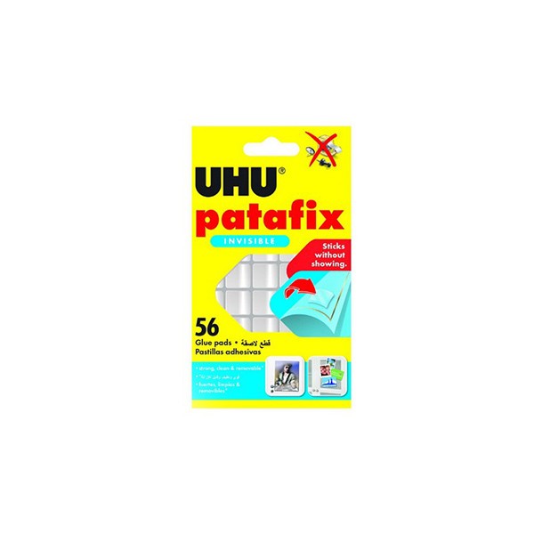 چسب دو طرفه نامرئی UHU Patafix Invisble