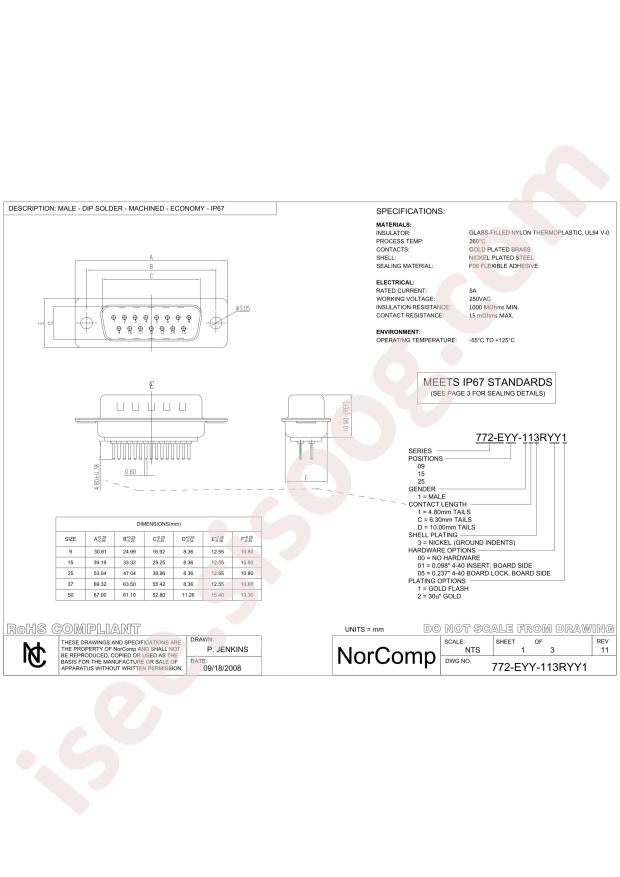 NorComp 772-E09-113R001