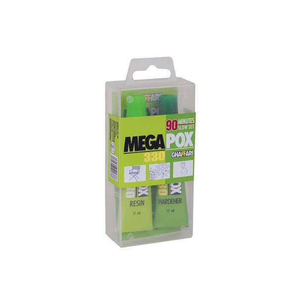 چسب دو قلوی صنعتی 330 کیلوگرمی مگاپوکس MegaPox