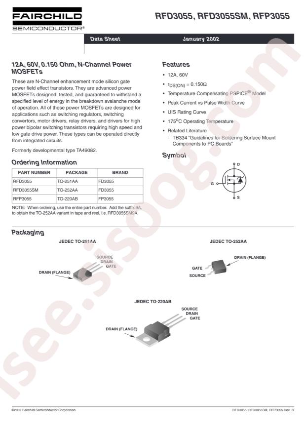 TI RFD3055