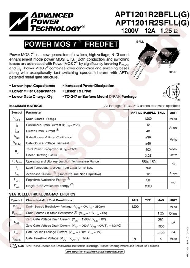 MICROCHIP APT4F120S