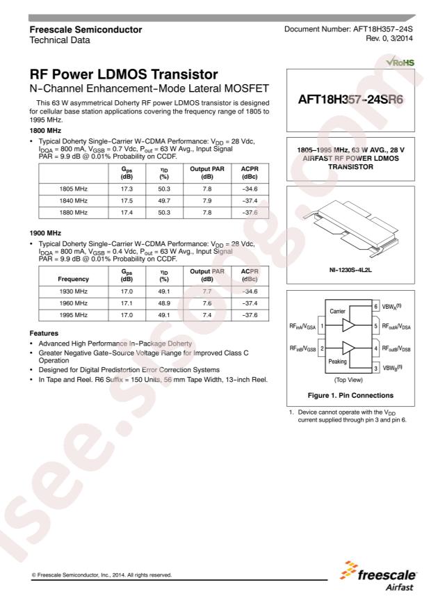 NXP AFT18H357-24SR6