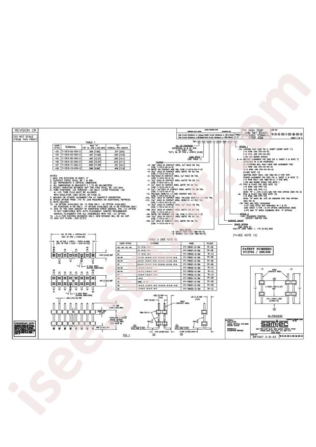 Samtec TW-05-09-G-D-190-SM-A