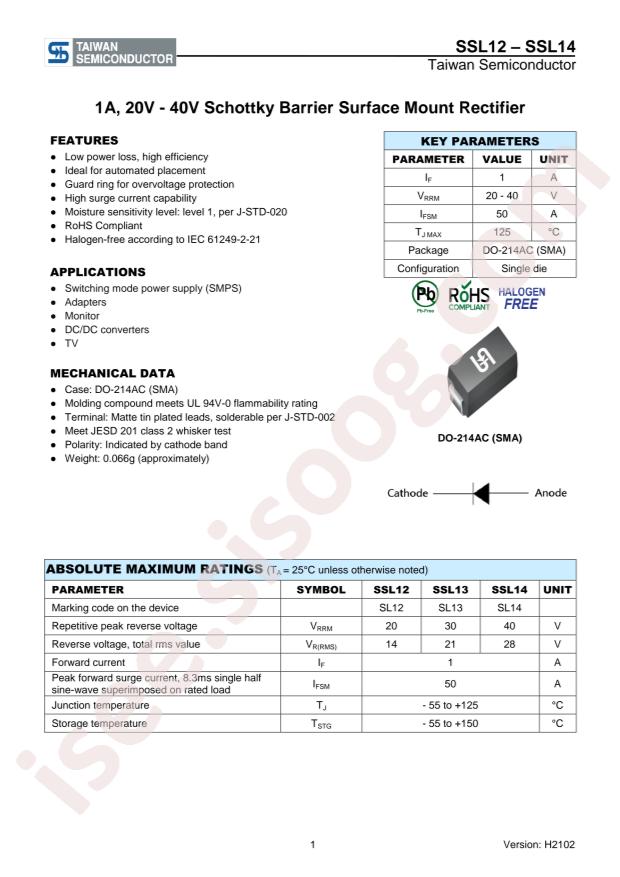 Taiwan Semiconductor SSL13