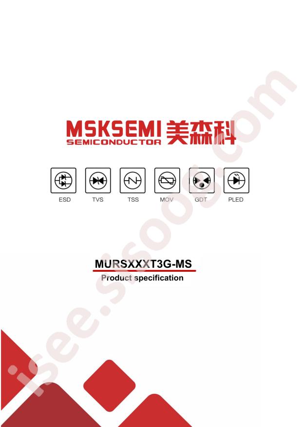 MSKSEMI MURS330T3G-MS
