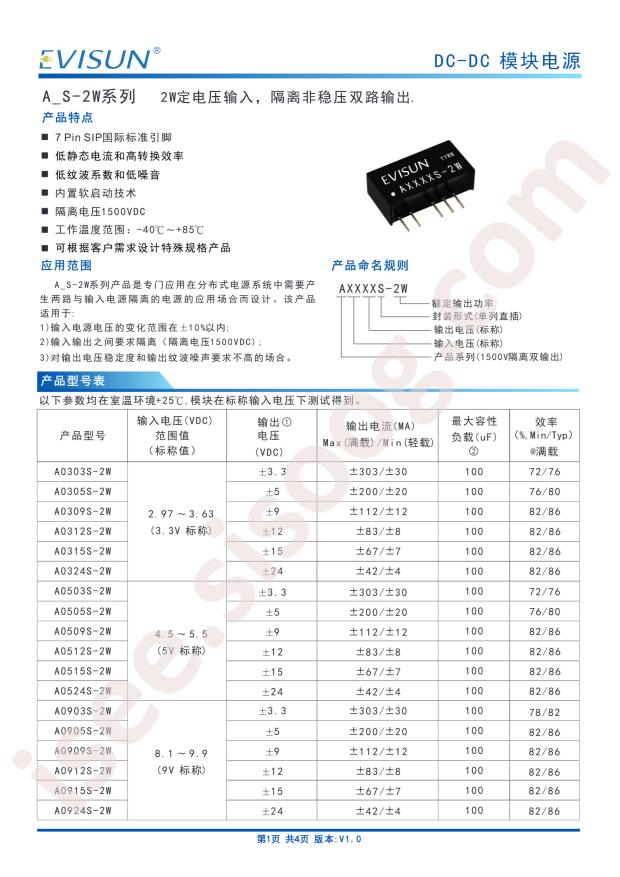 EVISUN A1205S-2W