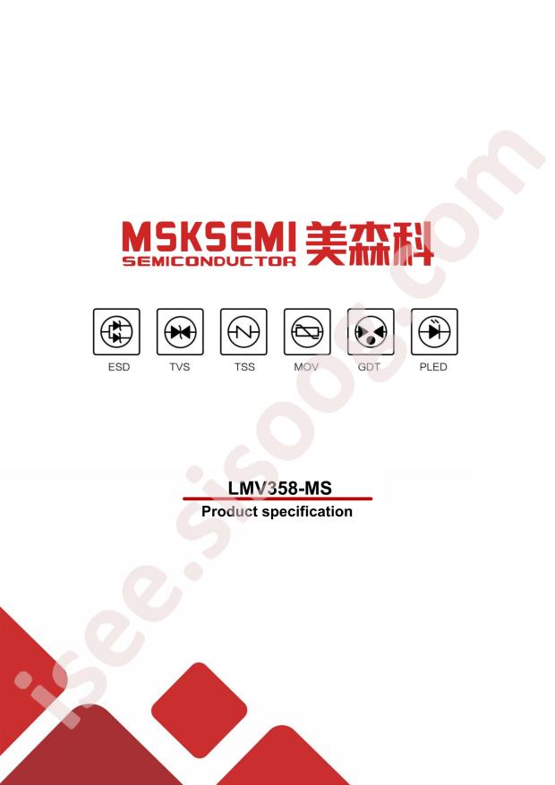 MSKSEMI LMV358-MS
