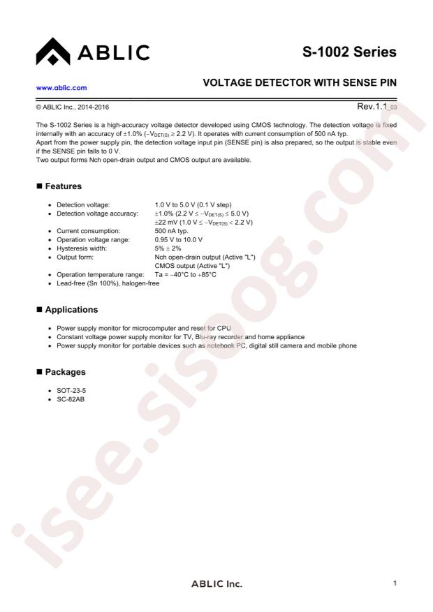 ABLIC S-1002CB10I-N4T1U