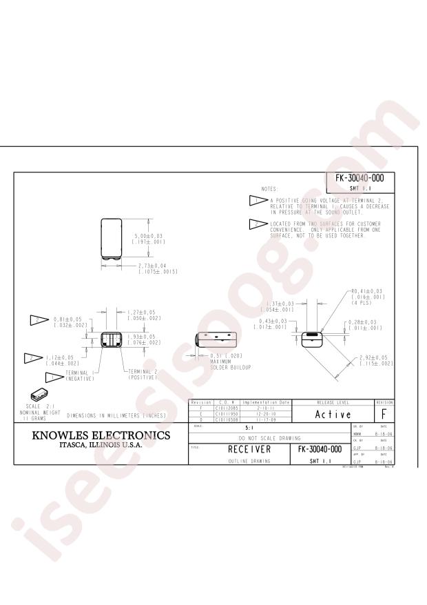 Knowles RVA-90117-N07