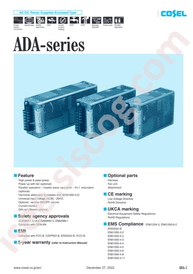 Cosel ADA1000F-24-R