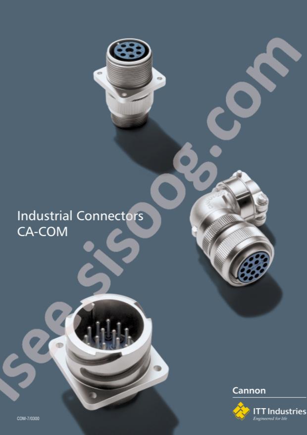 ITT CANNON CA02COM-E14S-6S-B-F0