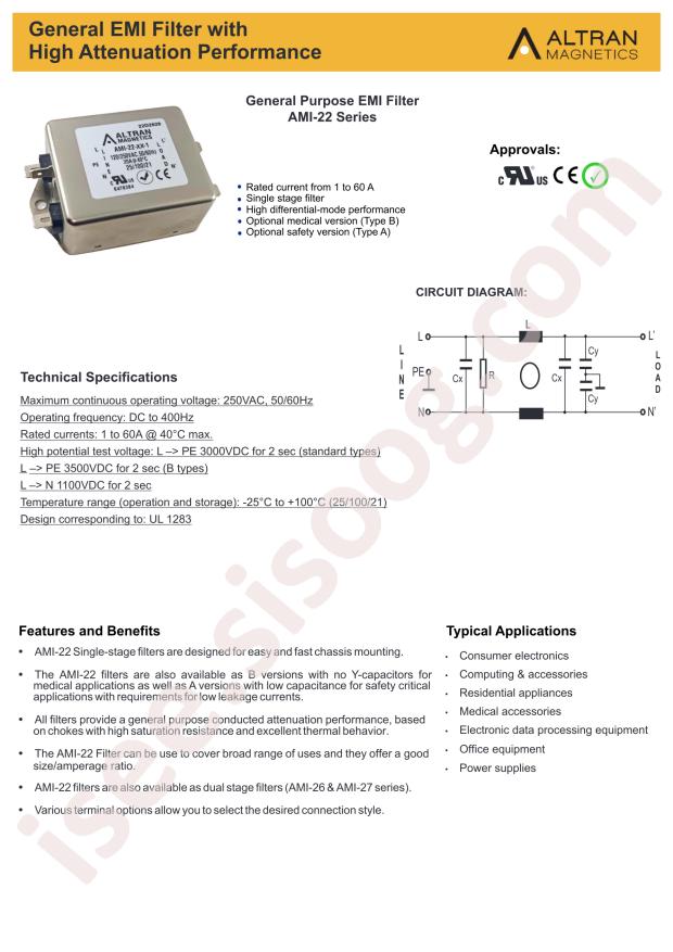Altran Magnetics, LLC AMI-22-60-6A