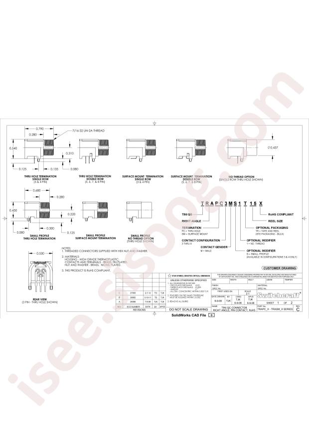 Switchcraft TRAPC4M1X