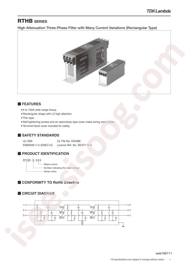 TDK RTHB-5060