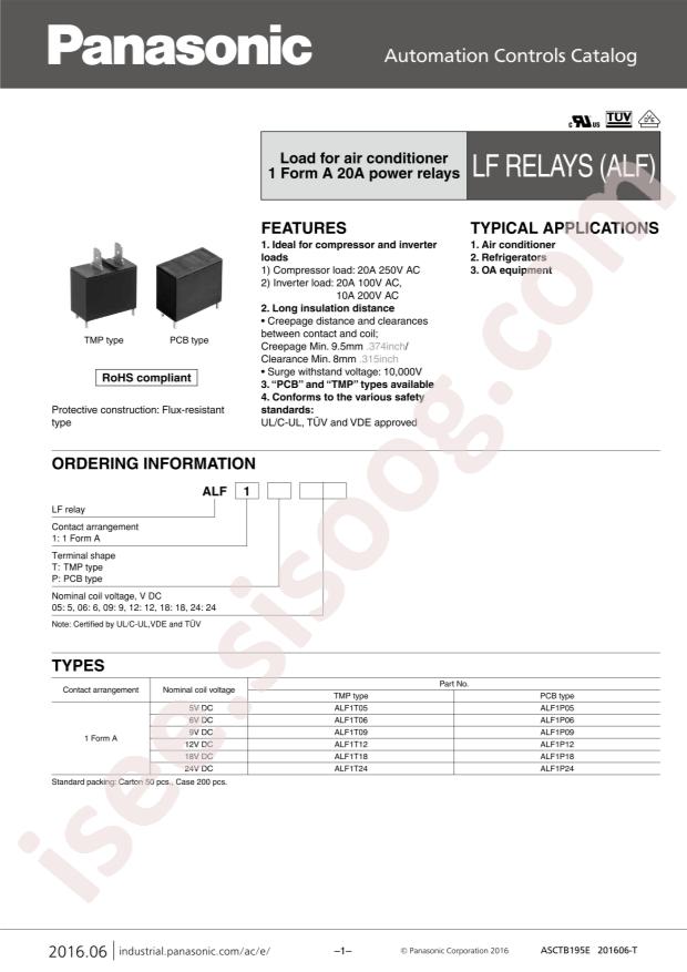 PANASONIC ALF1T18