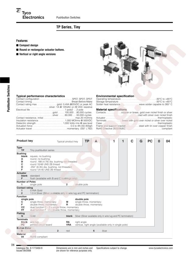TE Connectivity TPF11CGPC2
