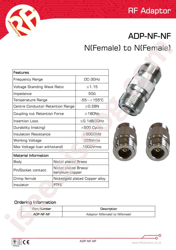 RF Solutions ADP-NF-NF