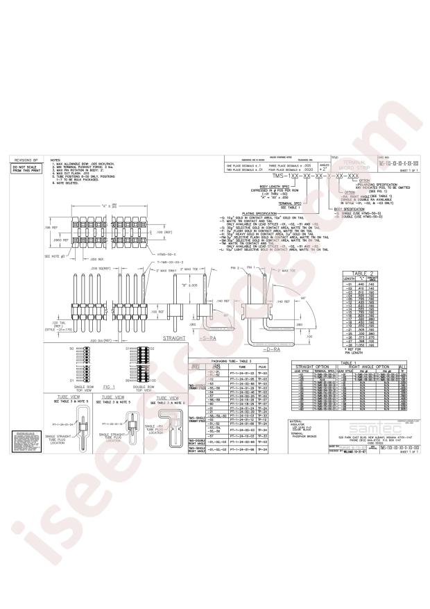 Samtec TMS-130-52-G-S