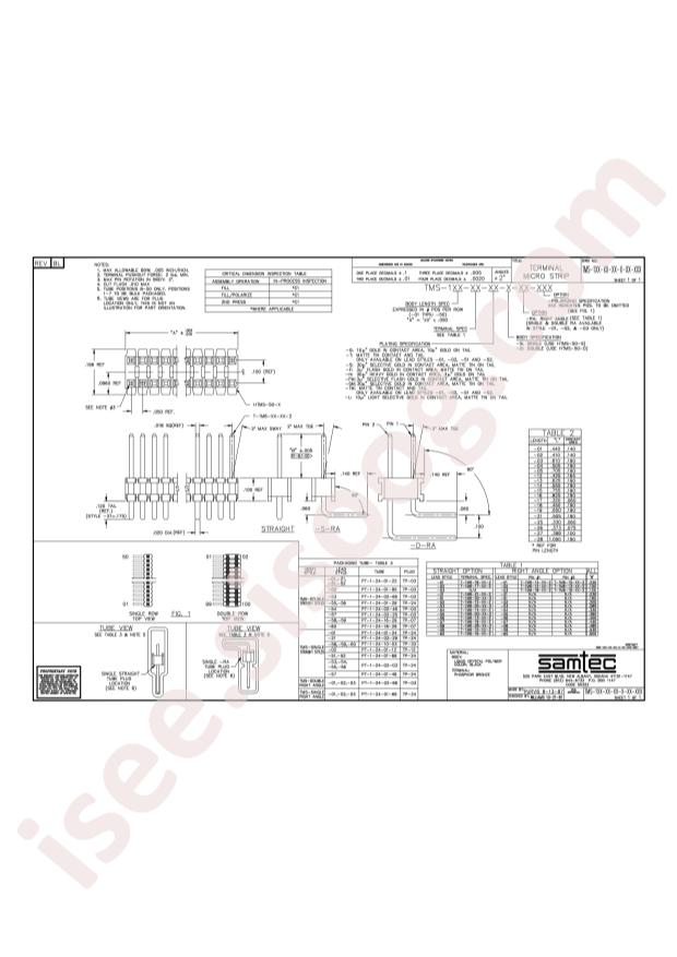 Samtec TMS-136-02-G-D-RA